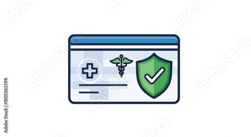 Secure health coverage with verified digital insurance offering peace of mind with reliable medical protection and easy access to healthcare services, Generative AI.