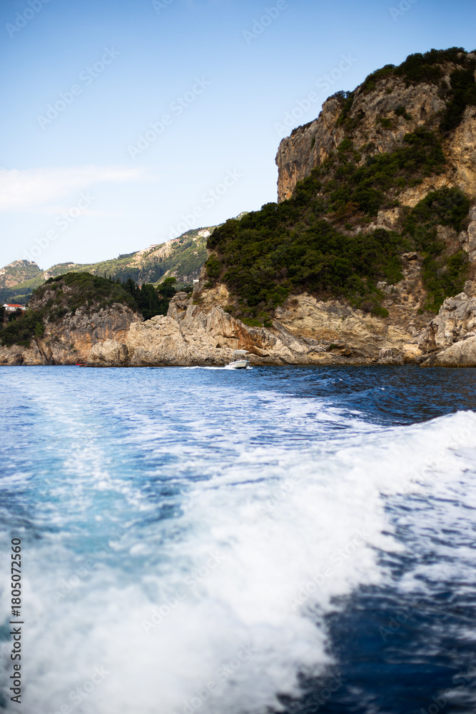 Fototapeta premium coast of the mediterranean sea