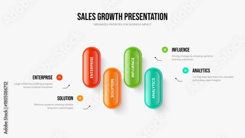 Service Introduction Frame Layout Vector Illustration. Digital Profile 4 Element Diagram Presentation Design. Financial Innovation Four Step Infographic Slide Template.