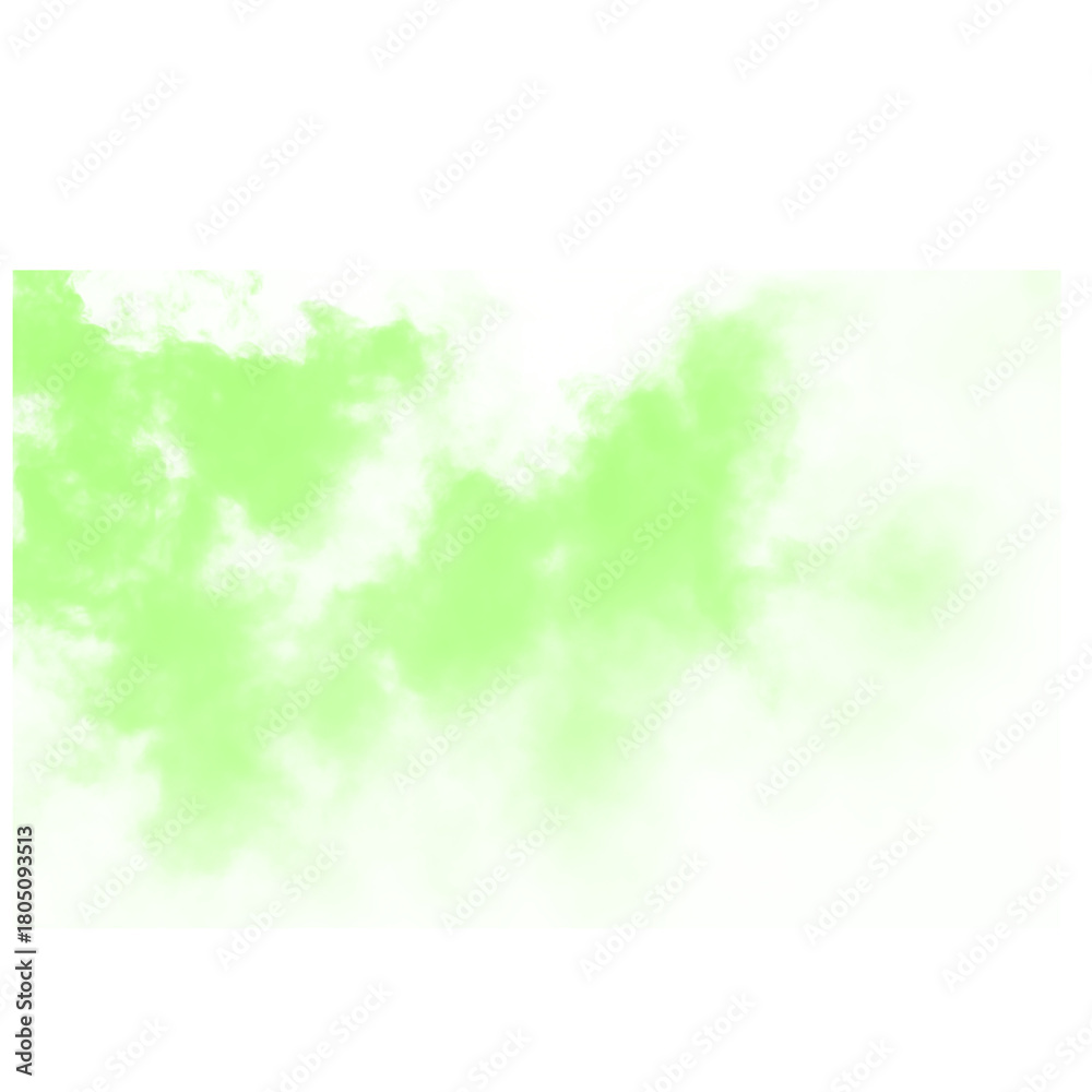 Obraz premium Mystical green smoke on dark background abstract fog texture spooky vapor effect eerie backdrop for Halloween and