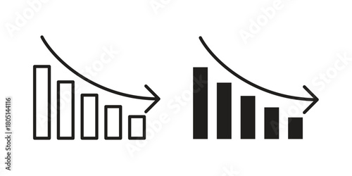 Chat arrow down icon concept vector illustration. logotype icon designs