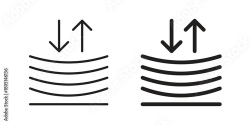 Compress icon concept vector illustration. logotype icon designs