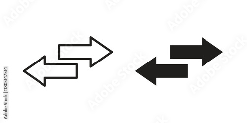 Data transfer icon concept vector illustration. logotype icon designs