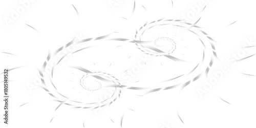 Abstract black and white swirl design with clear liquid motion and fresh water ripples