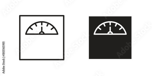Scale icon concept vector illustration. logotype icon designs