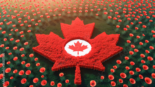 AI-generated image of Celebrating Remembrance Day