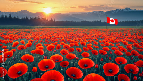 AI-generated image of Celebrating Remembrance Day