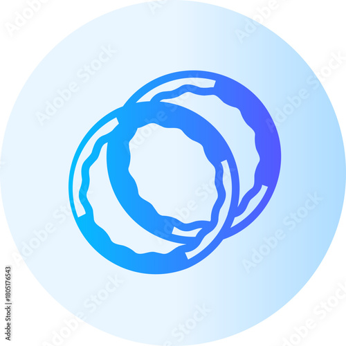 hoops gradient icon