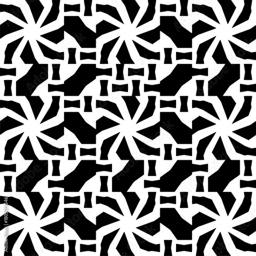  Abstract texture for fabric print, clotht,card, table cloth,tapestry, furniture, banner, cover, invitation, decoration, wrapping.Seamless repeating pattern. Black and white color.