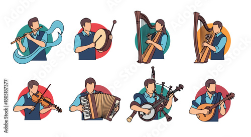 Happy family portrait with grandparents and grandchildren