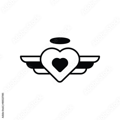 Angel vector icon