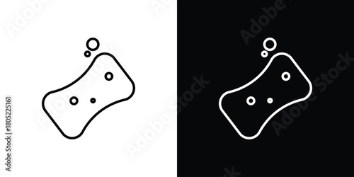 Soap icon. Outline symbol for Website UI