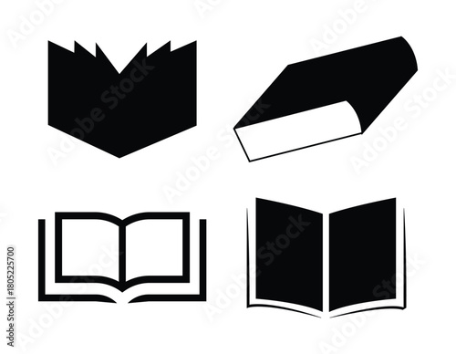 Some book vector set design