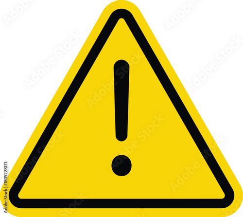 warning, caution, danger, alert, sign, symbol, triangle, yellow, black, exclamation mark, hazard, attention, notification, safety, risk, information, graphic, design, vector, icon, road, traffic, emer