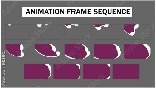 Liquid Hand-Drawn Transition | Frame by Frame Animation Vector Sequence	
