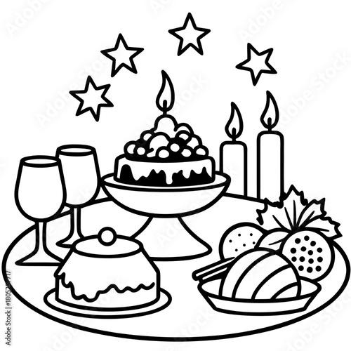 Festive Holiday Feast (