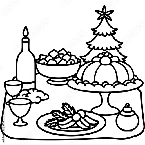 Festive Holiday Feast (