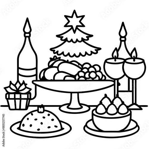 Festive Holiday Feast (