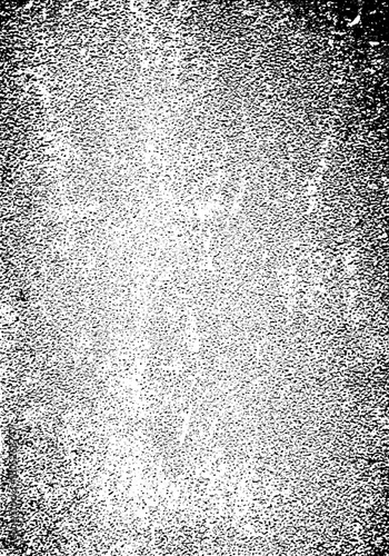 Abstract High Contrast Black and White Grunge Grainy Distressed Vector Texture Overlay