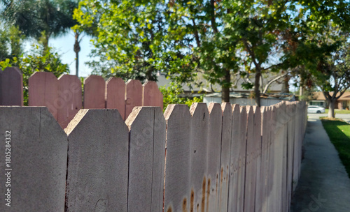 Dog Eared Fence