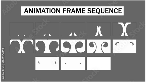 Liquid Hand-Drawn Transition | Frame by Frame Animation Vector Sequence	