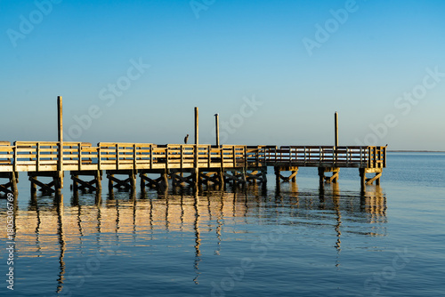 Pier in Indianola, Texas