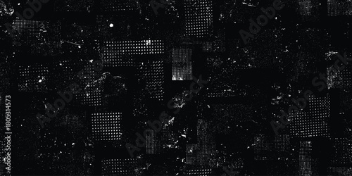 Fototapeta Speckled grungy endless pattern