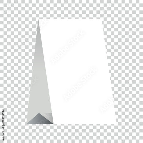 Mock up table tent card mockup template.