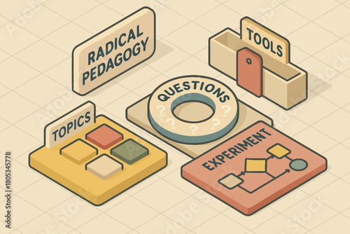 Radical pedagogy tools and topics: questions and experiment in education