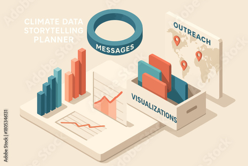Climate data storytelling planner: visualization and outreach tools