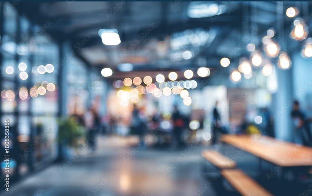 Fototapeta premium Startup Workshop Background Blur, blur backdrop background, abstract background. High quality. High quality