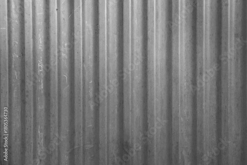 Metal roof grey corrugated iron sheet aluminium teal steel background wall panel tile construction siding building line pattern texture seamless architecture plate frame for presentation product