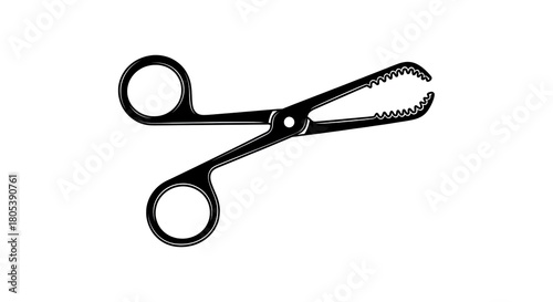 Surgical tool isolated vector illustration