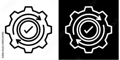 Reinvention Cycle   Icon Set White Mix Style Collection