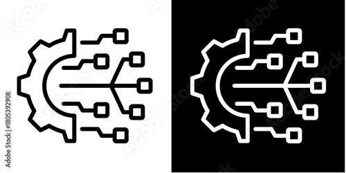 Digital Reinvention   Icon Set White Mix Style Collection