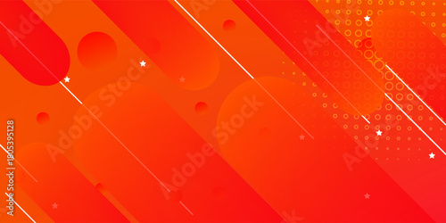abstract red and orange gradient background with geometric shapes, can be used for sales banners, eps.10.