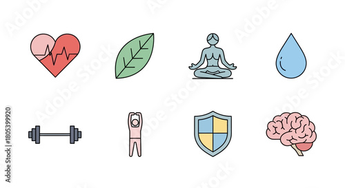 vector illustration of a spa