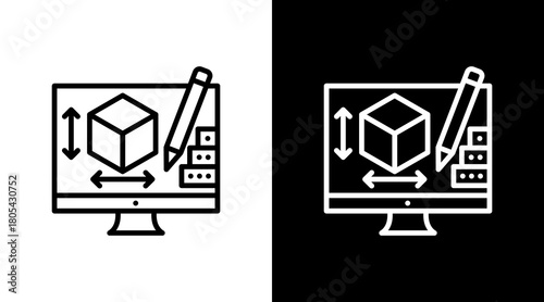 Product Design With Icon Set Design