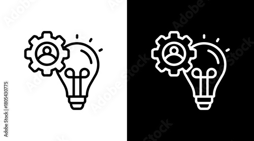 Competence With Icon Set Design