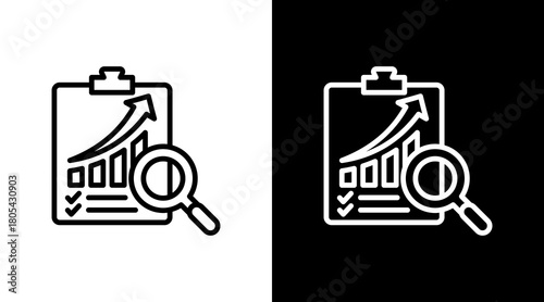 Result With Icon Set Design