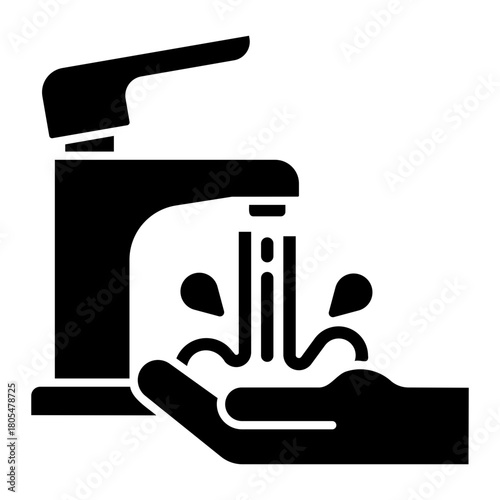 personal hygiene Solid icon