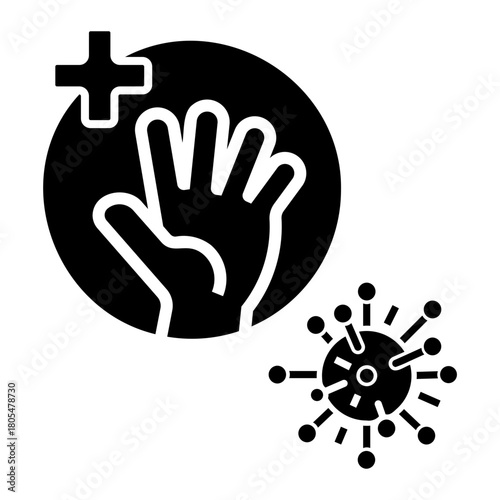 personal hygiene Solid icon