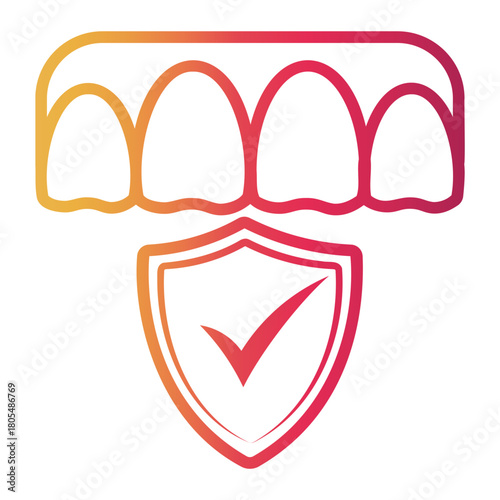 personal hygiene Line Gradient Icon