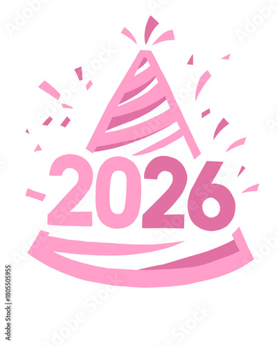 Pink gorro party 2026.