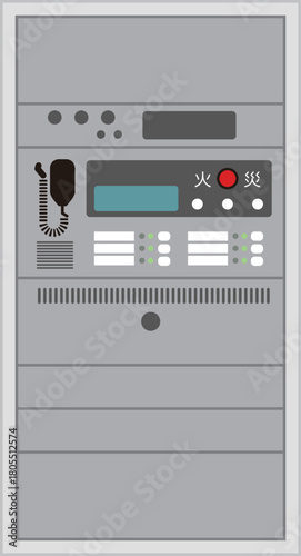 ラック形非常用放送設備