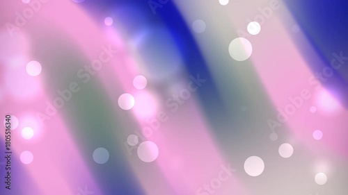 Abstract Colorful Lights Background With Soft Bokeh And Pastel Stripes For Creative Projects