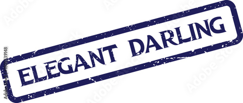 Elegant Darling Commemorative Stamp Evoking Fondness, Admiration, and Gentle Esteem