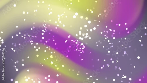 Colorful Bokeh Lights With Soft Gradient Background For Abstract Design And Wallpapers