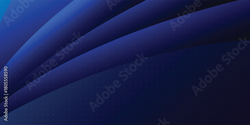 Abstract flowing shapes evoke a sense of depth with shades of blue creating a dynamic and visually interesting background pattern with subtle light variations