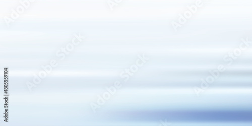 Abstract background with gentle gradient, blending shades of light blue and white, creating soft, blurred horizontal lines and a tranquil, smooth visual texture for a serene atmosphere